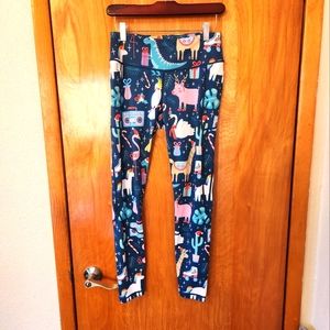 Feed Me Fight Me Women's high rise leggings size medium